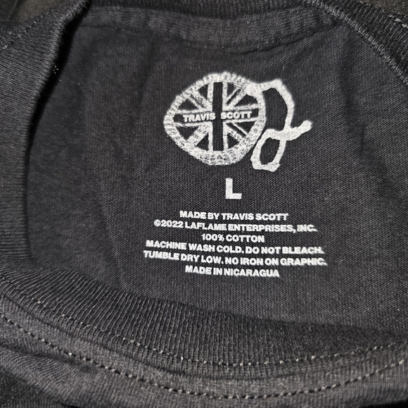 Travis Scott 02 Live Union Jack Tee - Picture 3 of 3